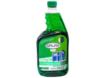 Средство для мытья стекла и зеркал Galax Кипарисовый сад запаска 1л 604689