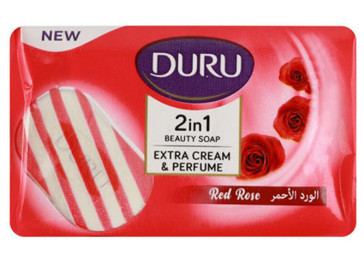 Мило Duru 2 в 1, червона троянда, 100 г