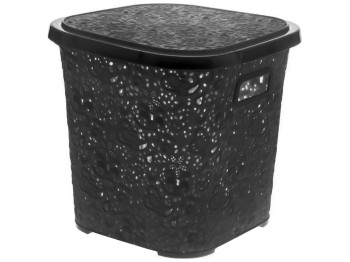 Корзинка R plastic Ажур, 15л, 29x29x28см, металік, 31506
