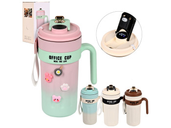 Термочашка з індикатором температури Office cup, 650мл