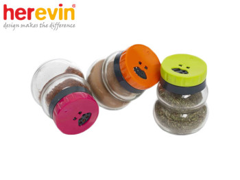 Спецовница Herevin Colour Mix стеклянная 150мл 76952