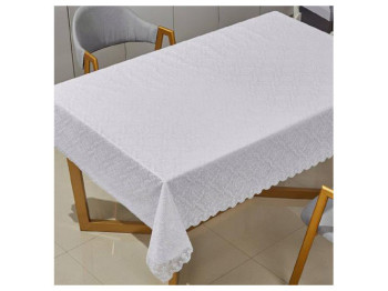 Клейонка ПВХ LACE біла, 1,37х20м (ціна рулон)