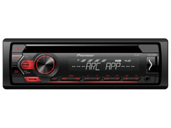 Бездисковый FLAC/MP3/USB/AUX/FM/WAV/WMA/RCA проигрыватель Pioneer MVH-S120UB