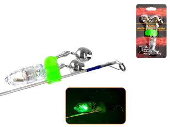 Светляк с колокольчиком-прищепкой на батарейках Sams fish