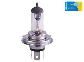Лампа автомобильная галогенная для фары Trifa H4, 12V, 60 - 55W long-life, цоколь P43t (41661)