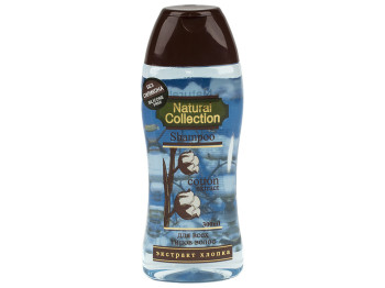 Шампунь Natural collection "Экстрактом хлопка" для всех типов волос 300мл