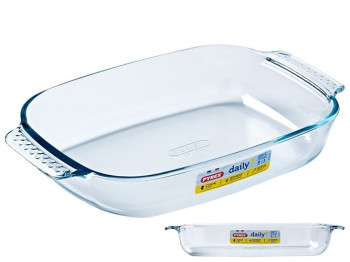 Форма Pyrex Daily, 35х23х6см, прямоугольная, 2,7л, 3426470289153