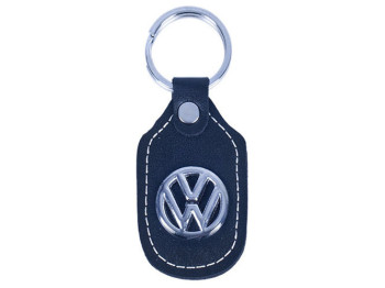 Брелок кожаный простой 1шт VOLKSWAGEN