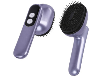 Масажна щітка електрична, вібрація, м’які зубці, живлення акумулятор/батарейки