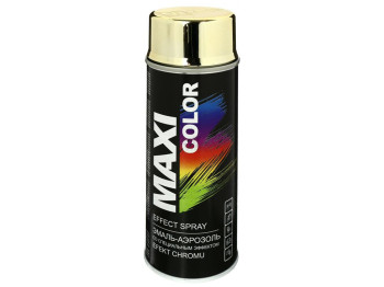 Эмаль аэрозольная со специальным эффектом MAXI COLOR золото 400мл
