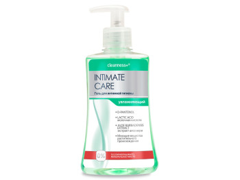Гель для интимной гигиены ТМ Cleanness+ "Увлажняющий" Intimate care 310гр