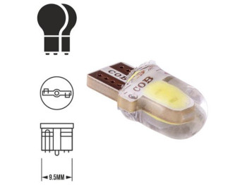 Лампа PULSO габаритная LED T10 COB-B1, 24v, 0,5w, 46lm White (цена за 1шт) (LP-244623)