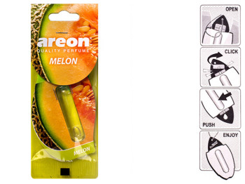 Освіжувач повітря AREON "Liquid" рідкий листочок Melon 5мл 63404