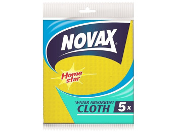 Серветки вологопоглинаючі "Novax" Home Star 16x16 см 5шт
