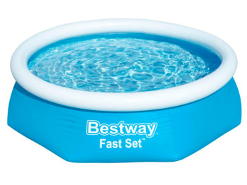 Бассейн семейный надувной Fast Set. Bestway 57448