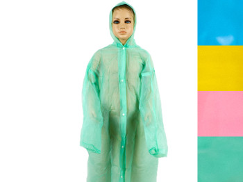 Дощовик EVA на кнопках (розміри L 162-172см, XL 172-180см)