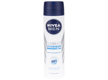 Дезодорант-антиперспірант спрей для чоловіків Nivea men "Ефект прохолоди" 48 годин 150мл