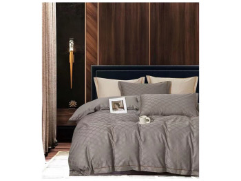 Комплект постільної білизни Soho Євро Boutique, 200x230см, Rhombus Latte, 6900069940016