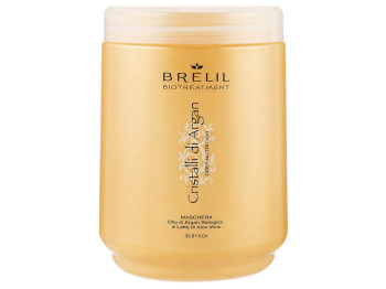 Маска для волос Brelil Professional увлажняющая с маслом арганы и алоэ вера, 1л