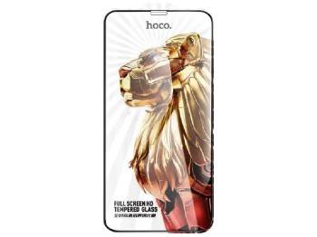 ПОШТУЧНО (тех.пак) Защитное стекло Hoco G12 5D for Apple Iphone XS Max/11 Pro Max Чёрный