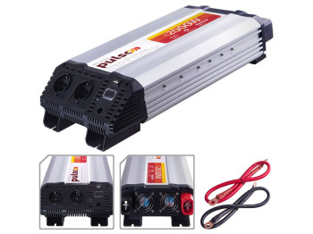 Преобразователь напряжения PULSO IMU-2024 2000Вт (24V–220V, с USB)