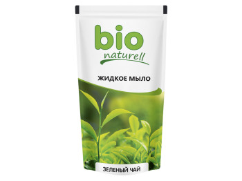 Мило рідке "BIO Naturell" Зелений чай дой-пак 500мл