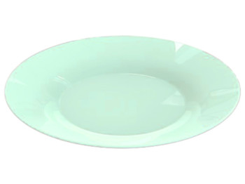 Тарілка супова Luminarc Plumi Paradise Green, 22см, 0883314017908