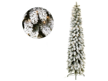 Елка искусственная Фабиано, 228см, 330 веток, 200 LED, свет - тёплый белый