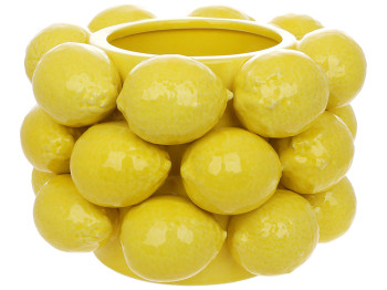 Ваза фарфоровая Lemon, D25x17см
