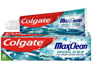 Зубна паста Colgate Max Clean Mineral Scrub, 75мл