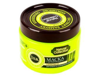 Маска для волос Natural collection "С экстрактом бамбука" 500мл