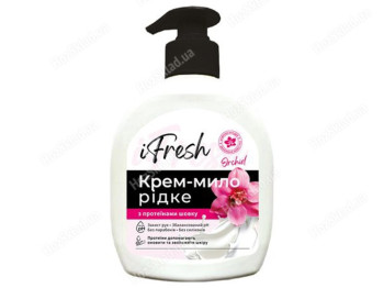 Крем-мыло жидкое iFresh Silk orchid с протеинами шелка, 300мл