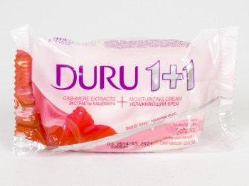 Крем-мило Duru "1 + 1 Кашемір" 90гр S-562B