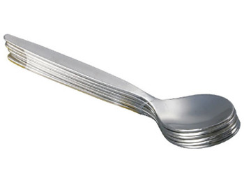 Ложки кавові PRAKTIK 11см (ціна за набір 6шт) блістер 97786