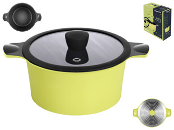 Каструля Ringel Zitrone, з кришкою, 20x9,5см, 2,5л, 6900069372428