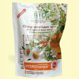 Відвар цілющих трав для ванної "Pharma Bio" - "Заспокійливий" 450мл