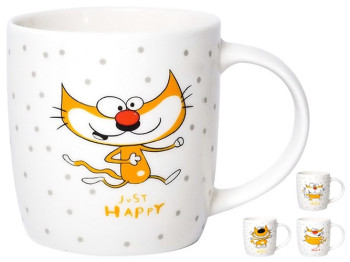 Чашка Limited Edition JUST HAPPY, 360мл, асорті, 6900069162968