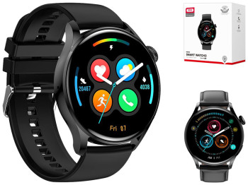 Смарт Часы XO WATCH3 мятая упаковка Цвет Черный
