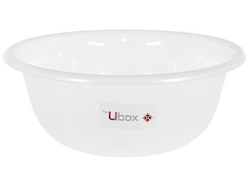 Миска пластикова Ubox, прозора, 2л