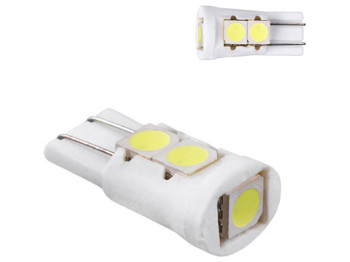 Лампа Pulso габаритная LED T10/5SMD-5050 CERAMIC, 24v, 0.5w, 100lm (LP-241066)
