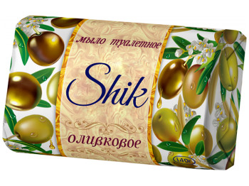 Мило туалетне тверде ШИК "Оливкове" 140г