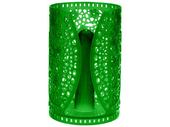 Тримач для паперових рушників R plastic Ажур, зелений, 23006