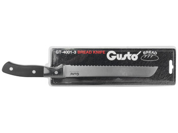 Нож кухонный Gusto для хлеба 33,2см GT-4001-3
