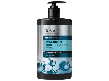 Шампунь для волос бессульфатный Dr.Sante Hyaluron Hair Deep hydration с алоэ вера 1л