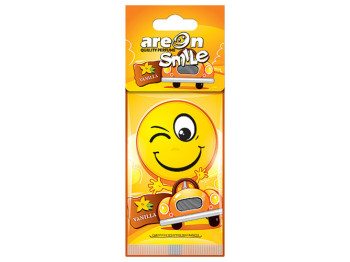 Освіжувач повітря AREON Smile сухий листочок Vanilla 62636