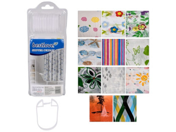 Штора в ванную комнату +12 колец