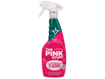 Спрей для чищення ванної кімнати та душової кабіни Pink Stuff Daily Shower & Shine 750 мл