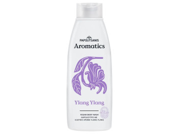 Гель для душа Aromatics ylang ylang, зволожение, пребиотики, витамин Е, аромат иланг-иланг, 650 мл
