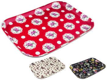 Поднос раздаточный Antislip 35,5х25,5х1,5см (расцветка ассорти) R17325