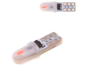 Лампа диодная T-5, 2SMD, 3014, R